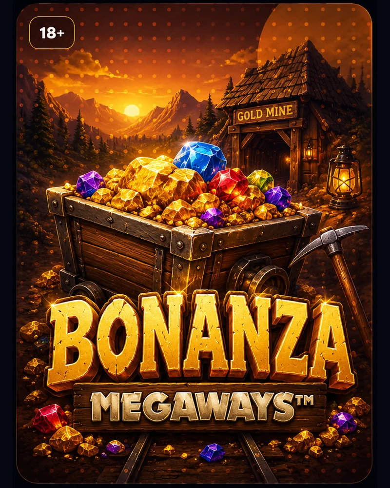 Bonanza Megaways slot game artwork