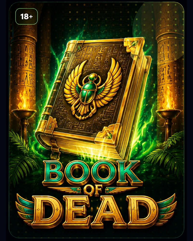 Book of Dead slot game artwork
