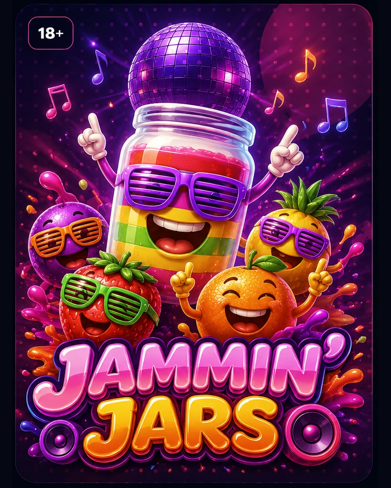 Jammin’ Jars slot game artwork