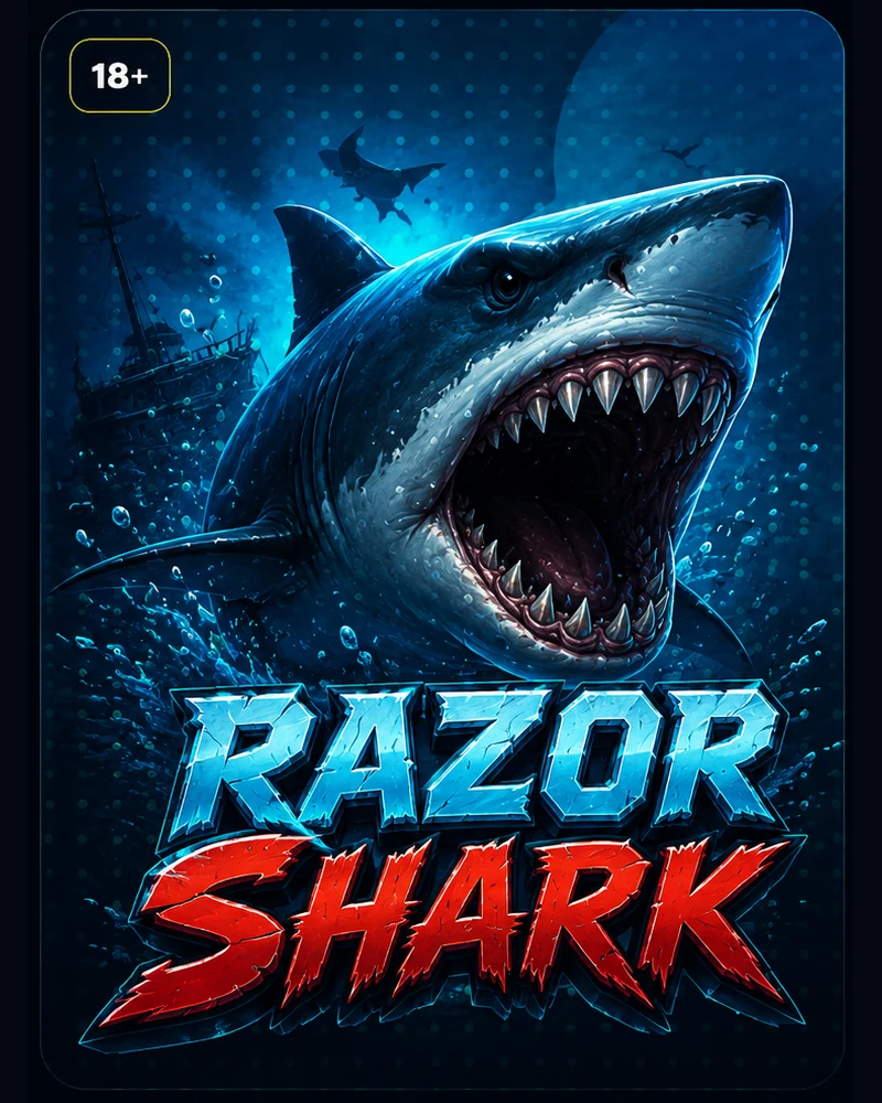 Razor Shark slot game artwork