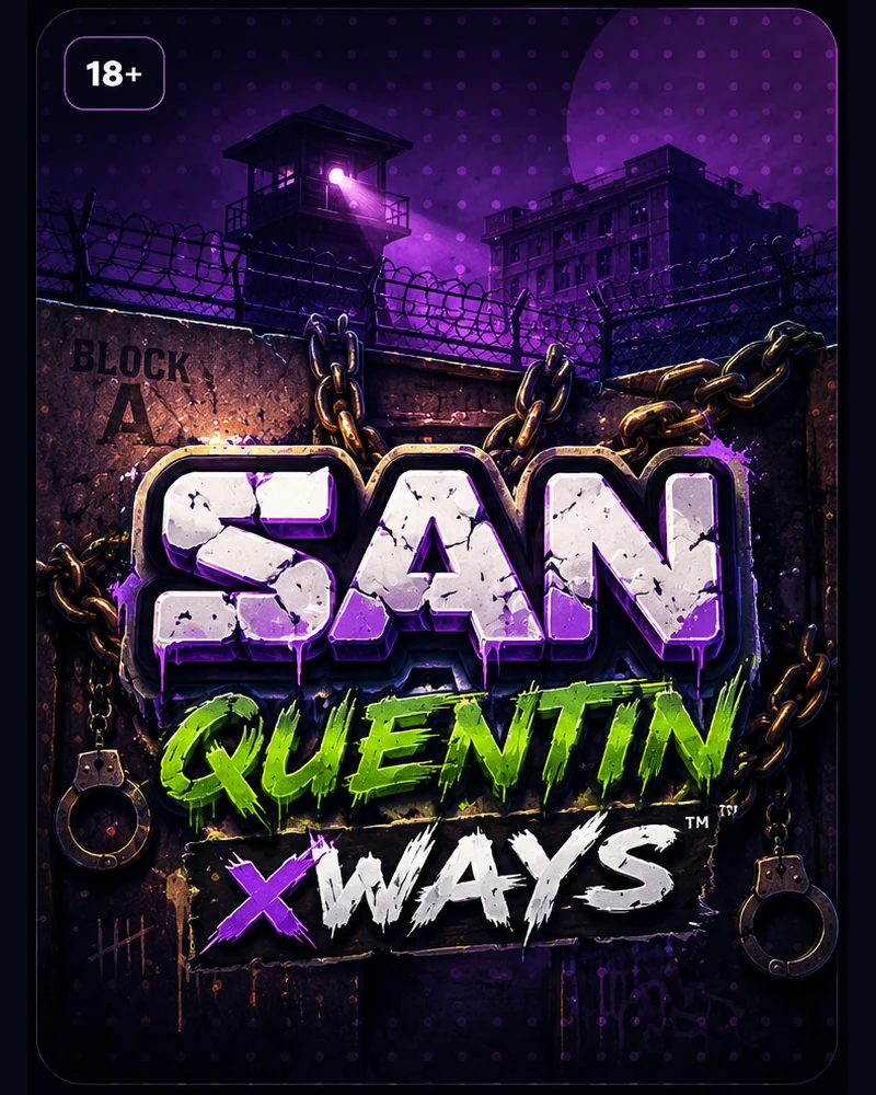 San Quentin xWays slot game artwork