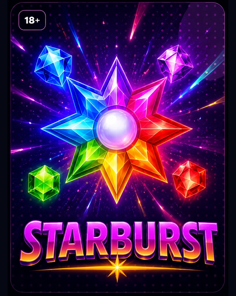 Starburst slot game artwork